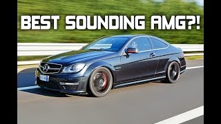 5 Minutes of RAW Mercedes AMG M156 62 NA V8 Exhaust Note  2012 Mercedes C63 AMG W204 [upl. by Nitsirk233]