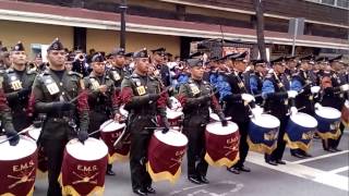 Banda de Guerra de los Planteles Militares Mexicanos [upl. by Lief]