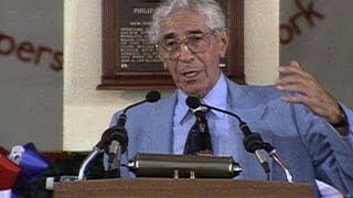 Rizzuto is inducted into the Baseball Hall of Fame [upl. by Adall692]