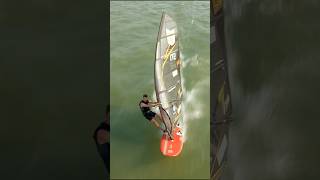 Full throttle on the fin🚀 windsurfing [upl. by Razal432]