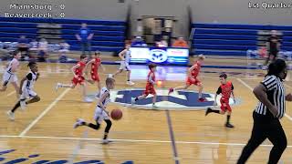 Miamisburg 3rd Grade Blue vs Beavercreek Orange  1292023 [upl. by Aidil]