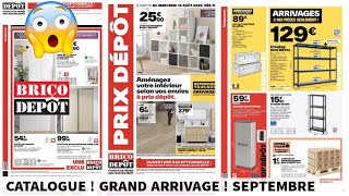 📢 BRICO DÉPÔT 😱 CATALOGUE DU 1 SEPTEMBRE 💯 bonplan promotion bricodepot arrivagedelasemaine [upl. by Sirromad]