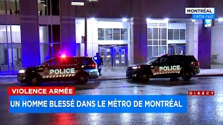 Agression armée dans le métro de Montréal  Explications 6h [upl. by Dunseath]