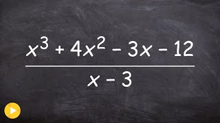 Dividing polynomials using long division [upl. by Keily]