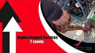 T Levels Digital Support Services  South Essex College [upl. by Jer]