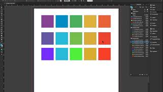 Converting InDesign colors to CMYK for printing [upl. by Lenor]