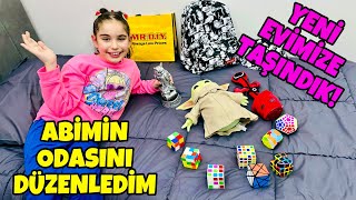 YENİ EVİMİZE TAŞINDIK  ELİF SİNEM ABİSİNİN ODASINI DÜZENLEDİ  YENİ HEDİYELER ALDIK [upl. by Sihun622]