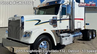 2015 FREIGHTLINER CORONADO 132  GK0186  84999 [upl. by Eugine]