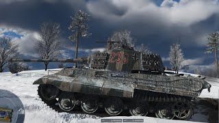 Tiger 2 vs IS4M M103 T34 uptier 130 [upl. by Moncear]