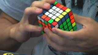 5x5 Rubiks cube former world record average 5794 [upl. by Yorker]