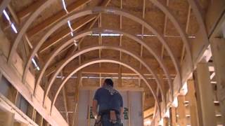 How to Build A Barrel Vault Ceiling Efficiently Affordably and Perfectly [upl. by Niliak755]