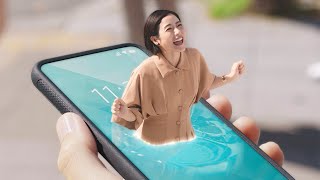 石原さとみ、小さな姿になってスマホから飛び出す NTTドコモ iPhone「無制限に楽しもう」篇／「おトクに購入」篇 [upl. by Ahsekan191]