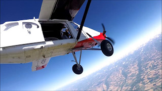 Wingsuit  INTRUDAIR Piranha 3  Skydive  AIR65 [upl. by Nohsyar303]