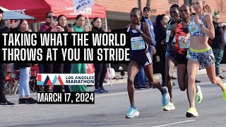 Highlights of the LA Marathon I  March 17th 2024 [upl. by Jodi]