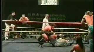 3 GUYS WHO TOTALLY RULE VS SUICIDAL TENDENCIES NWA WILDSIDE PT 2 [upl. by Chet]