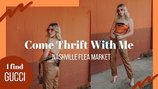 COME THRIFT WITH ME  NASHVILLE FLEA MARKET [upl. by Annej]