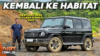 MASIH BISA OFFROAD MERCEDES BENZ GCLASS G 400 D 2022  DIRT CARVLOG 505 [upl. by Kilgore]