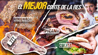 Descubrimos el mejor corte de Res  Cuadril Riñonada Picaña y Colita  Locos X el Asado [upl. by Odnomar]