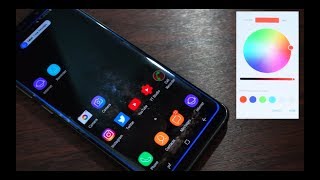 Edge Lighting Notification on Samsung Galaxy S8 and S8  HIDDEN FEATURE [upl. by Holcomb]