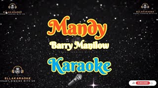 MandyBarry ManilowKaraoke [upl. by Gorlicki941]