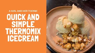 Quick and Simple Thermomix IceCream  A Girl and Her Thermi [upl. by Sacci145]