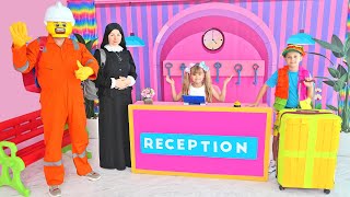 Dianas Hilarious Hotel Adventure Kids Funny Storytime [upl. by Htidirrem]