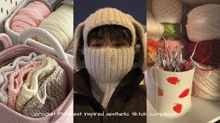 crochet ideasstylestips Pinterest inspired  Tiktok compilation🤍🧶 [upl. by Cato]