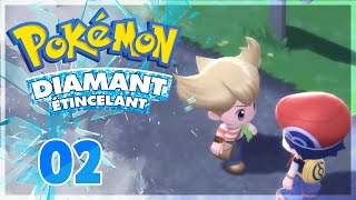 Pokémon Diamant Etincelant  En direction de Charbourg 02 [upl. by Neural]