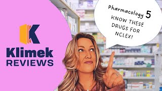 MUST KNOW MEDS FOR NCLEX 5 [upl. by Leroj222]