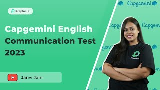 Capgemini English Communication Test 2023  Questions amp Answers [upl. by Cristal]