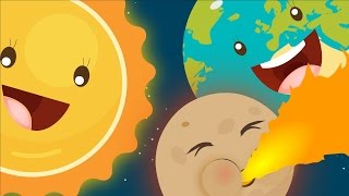 The Planet Song ☀☽🌎  Solar System Song  Learning Planets For Children  Nursery Rhyme With Lyrics [upl. by Horodko]