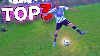 Top 3  Easy Football Skills To Learn Tutorial [upl. by Aurelius]