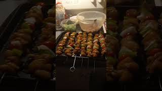 Dinner tonight chicken shish kabob [upl. by Htirehc148]