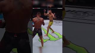 Michel Pereira Highlight Flying Knee vs Khaos Williams UFC [upl. by Seymour]