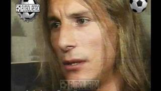 Claudio Caniggia habla de su paso por el Benfica 1996 FUTBOL RETRO TV [upl. by Sulamith]