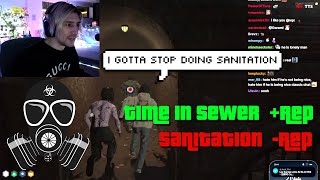 X Learns How Sewer Rep Works Hidden Resistance Buff  NoPixel 40 GTA RP [upl. by Marlie]