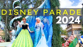 Disney World Parade 2024  Magic Kingdom  Festival of Fantasy Parade [upl. by Hutchins]