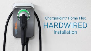 How to Install ChargePoint Home Flex CPH50 Hardwired [upl. by Ecinehs]