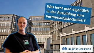 Nach der Schule Vermessungstechniker werden Was ist das eigentlich für eine Ausbildung [upl. by Cherlyn]