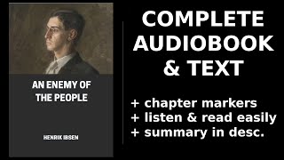 An Enemy of the People 🔥 By Henrik Ibsen FULL Audiobook [upl. by Firmin129]