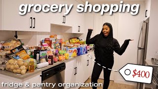 MOVING VLOG 4 COME GROCERY SHOPPING WITH ME HUGE AMAZON HAUL HOME DECOR HAUL AND MORE [upl. by Losse]