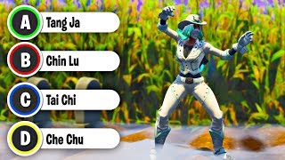 Guess The Fortnite Dance Season 6 With Leaked Emotes [upl. by Zared439]