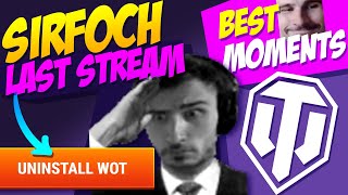 SirFochs Last World of Tanks stream best moments  Uninstall Party [upl. by Knobloch]