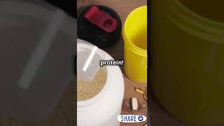 You Wont Believe How EASY It Is to Make Whey Protein at Home shorts [upl. by Tnilk]