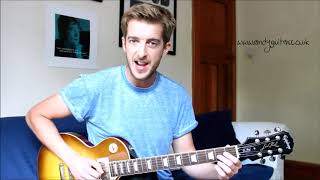 Smokestack Lightnin Guitar Lesson  Minor Pentatonic Song 8 [upl. by Sutphin]