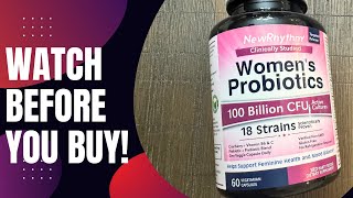 Review of Womens Probiotics [upl. by Ahsiaa]