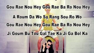 Gangnam style  PSY KARAOKE  instrumental  LYRICS [upl. by Esir]