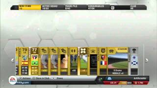 FIFA 13 Pack Opening Ultimate Team 4600 FIFA Points [upl. by Nauh376]