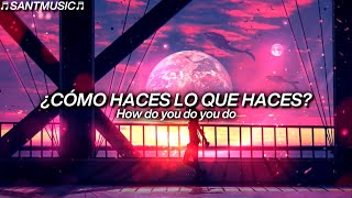 HARRIS amp FORD  HOW DO YOU DO  Subtitulada al Español  Lyrics [upl. by Akirat]