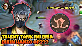 TALENT INI BIKIN HANZO TAMBAH OP   GAMEPLAY HANZO EMBLEM CONCUSSIVE BLAST [upl. by Adlemy647]